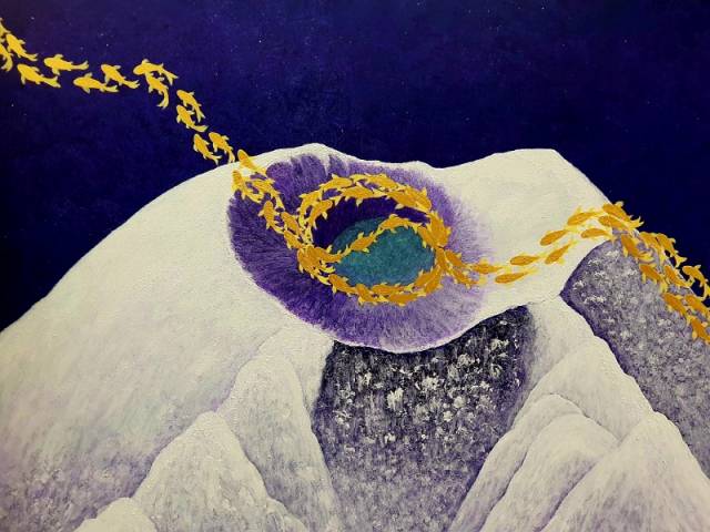 ▲ 송선례 작 ‘염원2’