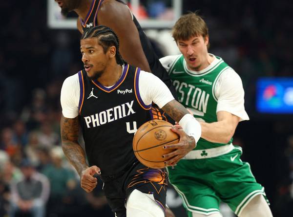 25일(한국시간) 피닉스와 보스턴이 격돌했다. 사진= Mark J. Rebilas-Imagn Images= 연합뉴스 제공