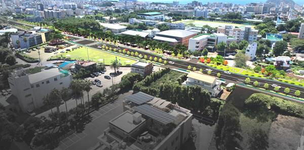 서귀포시 도시우회도로 조감도.