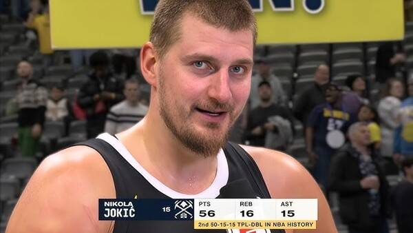 니콜라 요키치(사진=유튜브 화면 갈무리)