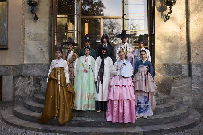 한복 패션쇼.(사진=문체부 제공)