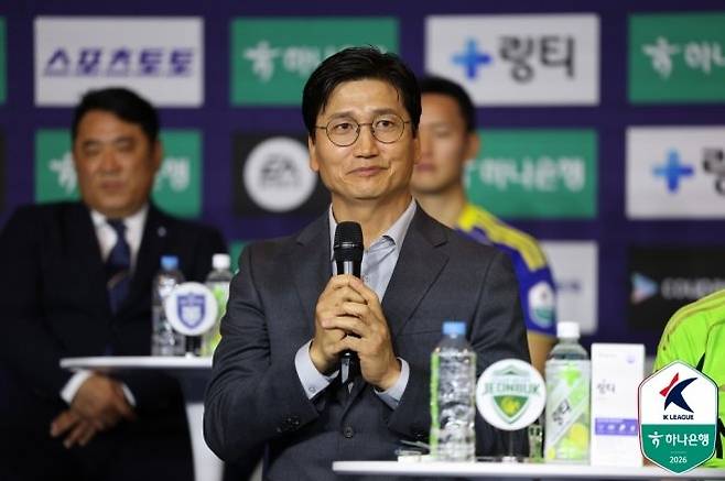 전북 현대 정정용 감독. 사진=한국프로축구연맹