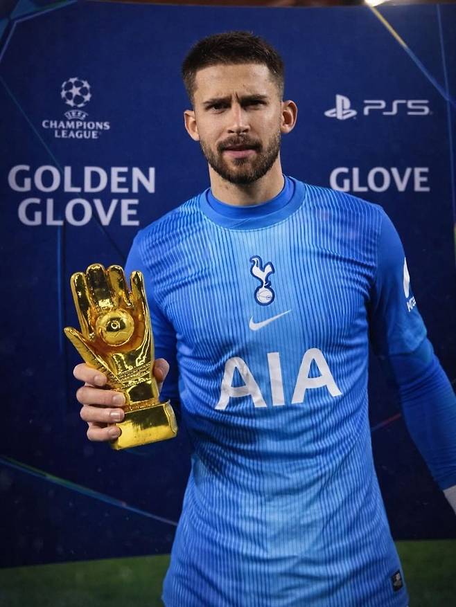 토트넘 주전 골키퍼 굴리엘모 비카리오는 이탈리아 세리에A 명문클럽인 유벤투스와 인터 밀란의 관심을 받고 있다. 사진출처|토트넘 홋스퍼 페이스북