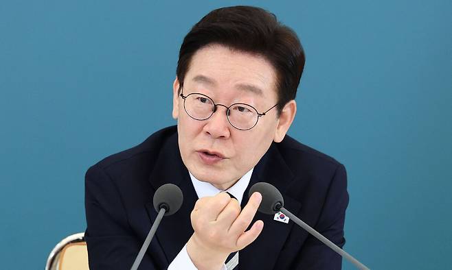 이재명 대통령. 청와대통신사진기자단