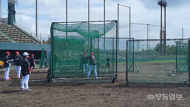 이날 배팅 타석에 들어선 카스트로.