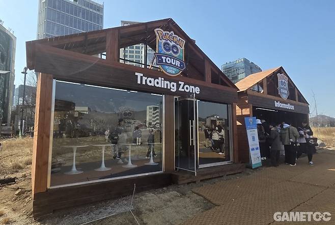 곳곳에 배치된 이벤트 부스. (사진= 문원빈 기자)