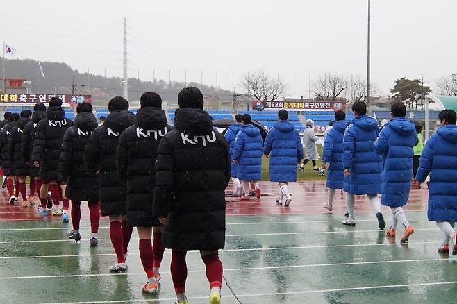 ▲ 경희대는 한산대첩기 준우승을 차지했다. ⓒ한국대학축구연맹