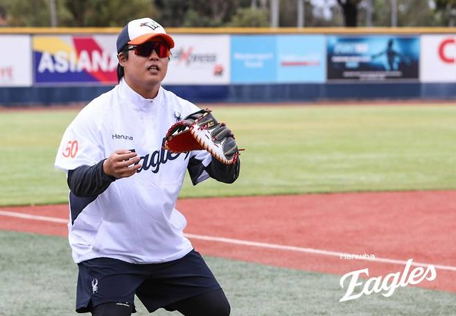 ▲ 한화 이적을 인생의 터닝포인트로 정의하는 강백호는 건강하면 충분히 좋은 성적을 낼 수 있다고 자신한다 ⓒ한화이글스