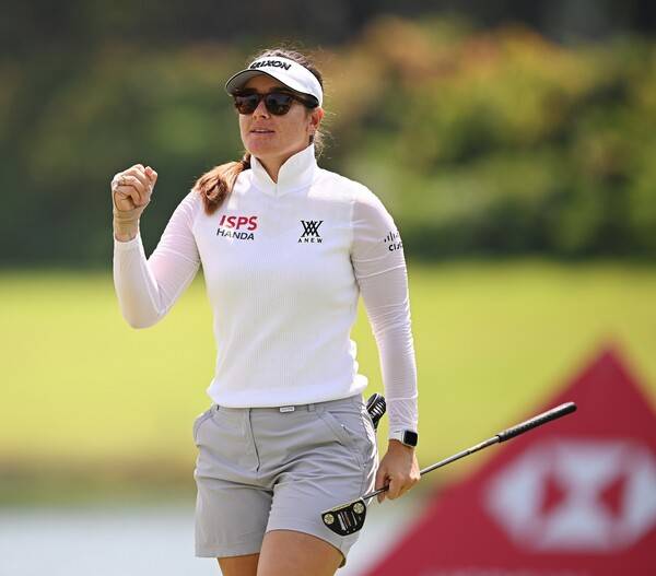2026년 미국여자프로골프(LPGA) 투어 '아시안 스윙' HSBC 위민스 월드챔피언십 우승을 차지한 한나 그린(호주)이 이번 대회에서 경기하는 모습이다. 사진제공=LPGA_Getty (사진을 무단으로 사용하지 마십시오.)