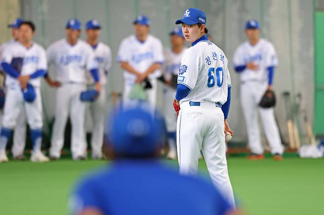 삼성 장찬희. 삼성 제공