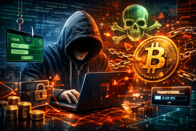 가상자산 탈취 이미지 (사진=챗gpt)