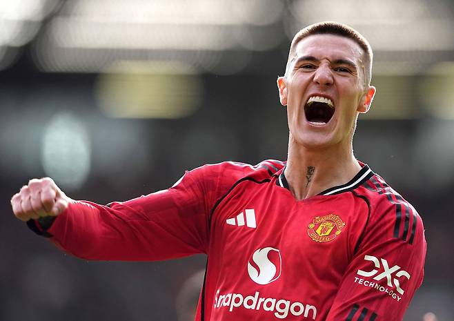 맨체스터 유나이티드의 공격수 베냐민 세슈코. AP=연합뉴스