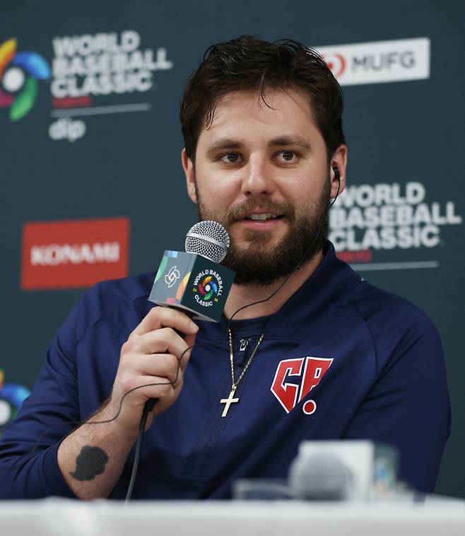 2026년 WBC C조 조별리그 한국전에 선발 등판하는 다니엘 파디삭. 사진제공=WBC