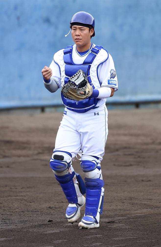 ▲ 박세혁 ⓒ삼성 라이온즈