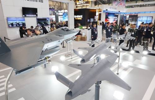 부산 벡스코서 개막한 '드론쇼 코리아(DSK 2026)'. (사진=연합뉴스)