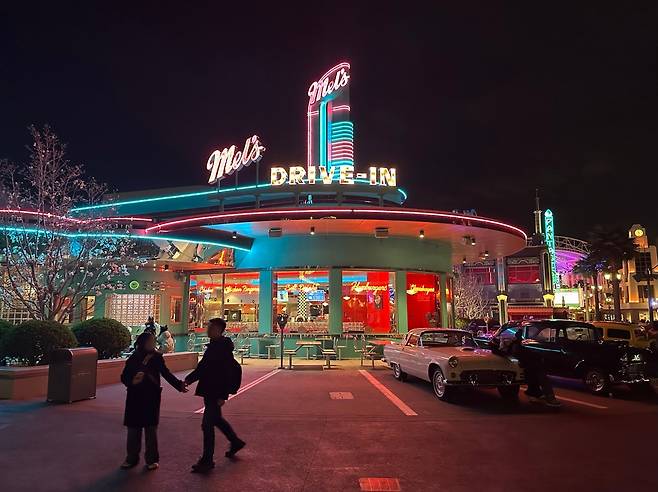 유니버설 스튜디오 베이징 멜스 드라이브인. ⓒ류재도