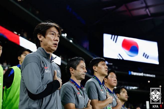 홍명보호는 2026 북중미 월드컵에서 사상 첫 원정 8강에 도전한다. 사진=대한축구협회