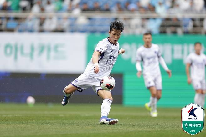 안양 최건주. 사진 | 한국프로축구연맹