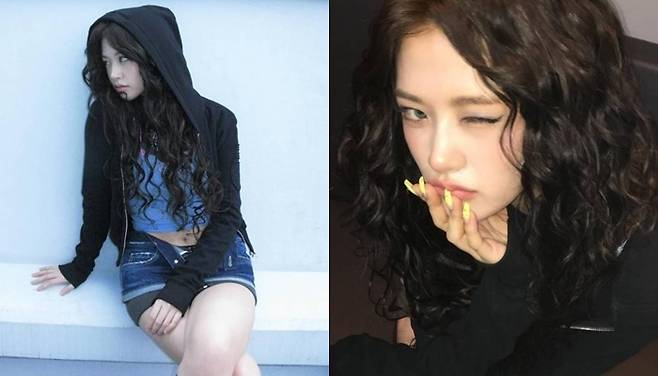 아이브 안유진 히피 스타일링. 사진 I 안유진 SNS