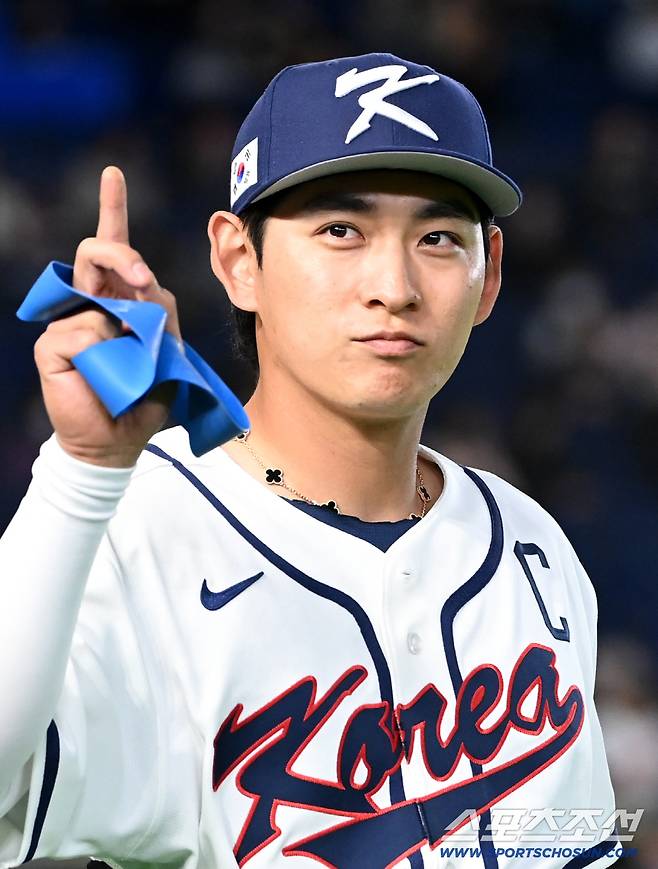 5일 일본 도쿄돔에서 열린 WBC(월드베이스볼클래식) 한국과 체코의 경기. 대표팀 주장 이정후의 모습. 도쿄(일본)=허상욱 기자wook@sportschosun.com/2026.03.05/