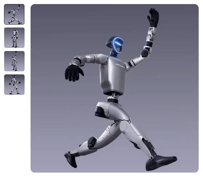 롯데쇼핑 e커머스 플랫폼 ‘롯데온’이 게이즈샵에서 선보이는 유니트리 로보틱스의 휴머노이드 로봇 ‘G1’은 기본형임에도 무려 3100만원이라는 초고가를 앞세운다. 롯데온 홈페이지 캡처