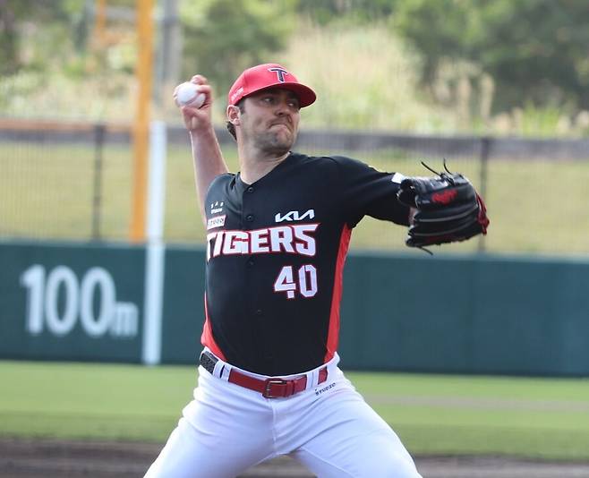 ▲ 지난 2년간 리그 최정상급 투수로 활약한 제임스 네일은 올해 업그레이드를 예고하고 있다 ⓒKIA타이거즈