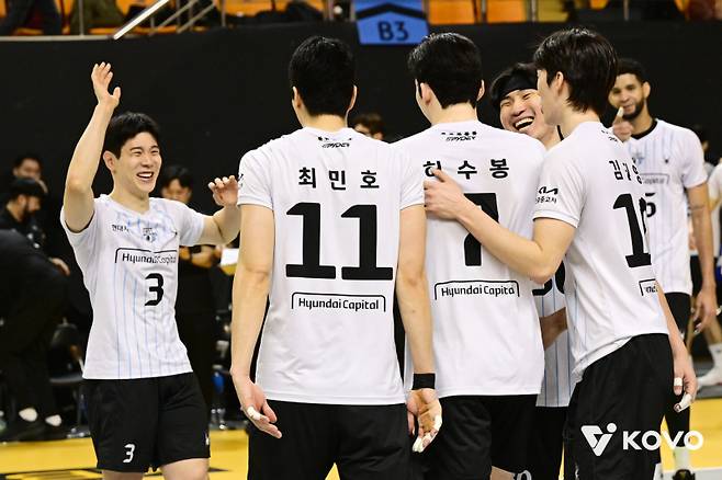 현대캐피탈. KOVO 제공