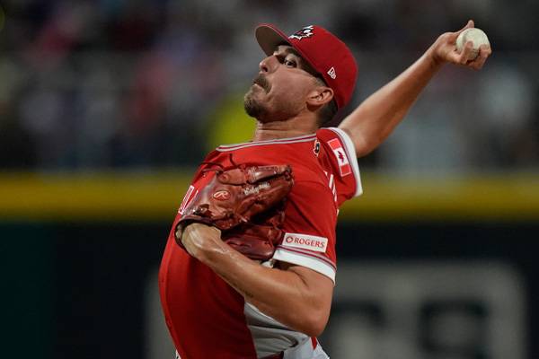 캐나다 선발은 발라조빅이었다. 사진= AP= 연합뉴스 제공