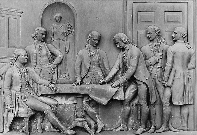 1783년 파리조약을 통해 미국은 국제사회에서 국가 지위를 인정받았다. Gettyimage