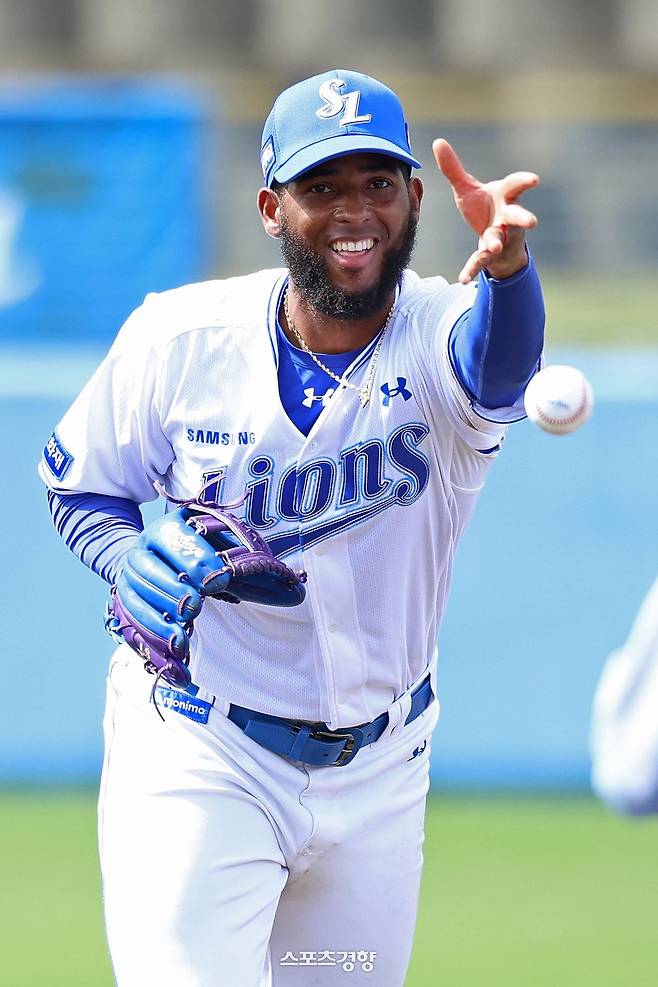 삼성 르윈 디아즈. 삼성라이온즈 제공