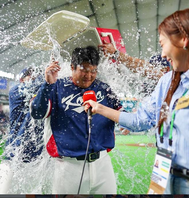 1R 전체 타점 1위를 기록한 문보경.KBO SNS