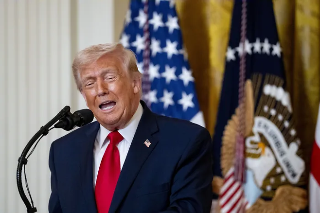 도널드 트럼프 미국 대통령. UPI연합뉴스