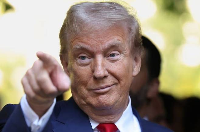 도널드 트럼프 미국 대통령 자료사진