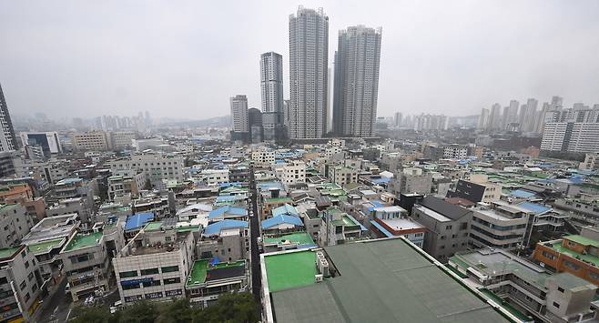 서울 동대문구 용두동 39번지 일대 용두7구역 전경. 오승현 기자