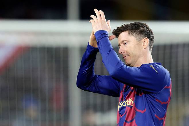 로베르트 레반도프스키. Getty Images