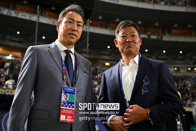 ▲ 구로다 히로키(왼쪽)와 후쿠도메 코스케(오른쪽)