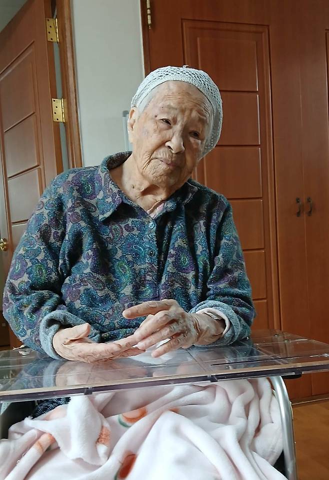 16일 108세 나이로 타계한 고(故) 여성숙 목포의원 원장. <한국디아코니아자매회 제공>