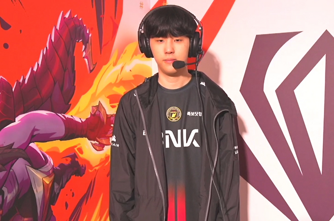 BNK 피어엑스 '랩터' 전어진(애셋데이 영상 캡처)