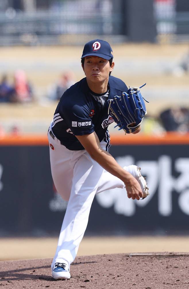 두산 베어스 최민석. 사진제공=두산 베어스