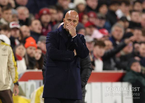 아르네 슬롯 리버풀 감독. 게티이미지코리아