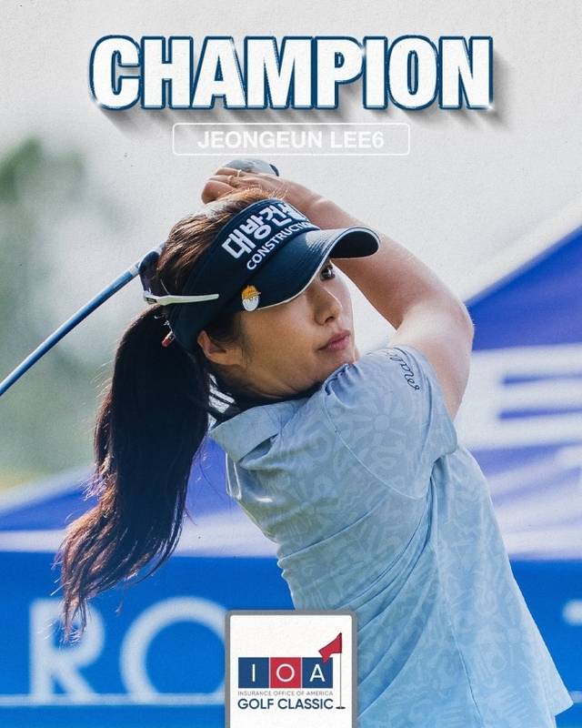 이정은. 엡손투어 SNS