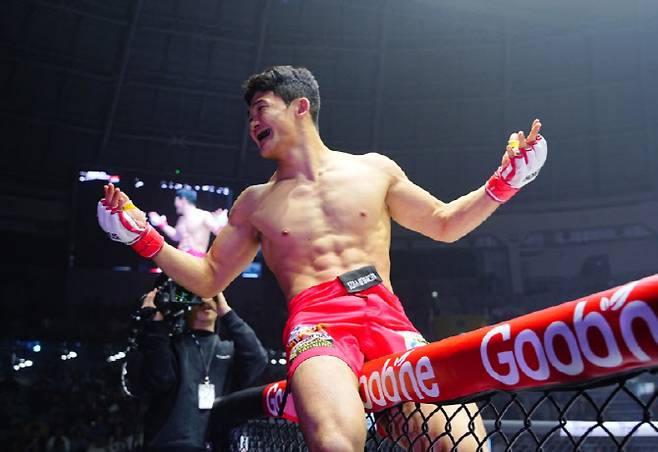 로드FC 밴텀급 파이터 김현우. 사진=로드FC