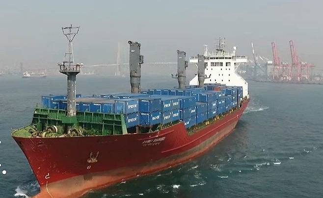 1989년 정태순 회장이 설립한 장금상선은 국내에서 선복량이 가장 많은 1위 선사로 꼽힌다. 아들 정가현 부회장은 관계사 장금마리타임의 지분 100%를 보유하고 있다. 사진 장금상선 홈페이지