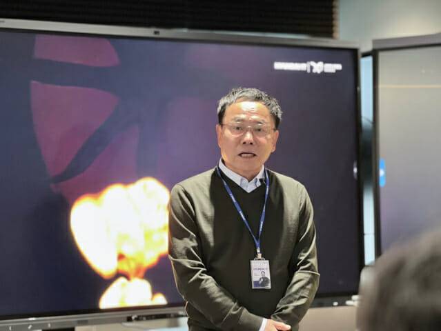 조환수 현대아이티 부사장이 18일 미디어데이에서 인사말을 전하고 있다. (사진=지디넷코리아)