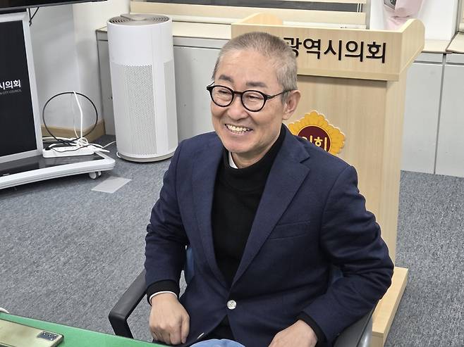 18일 더불어민주당 박범계 의원이 대전시의회를 찾아 기자간담회를 갖고 있다. 이준섭 기자