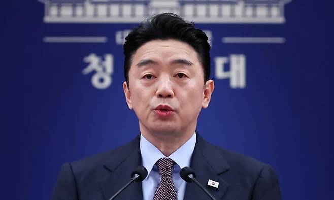 강훈식 대통령비서실장. 연합뉴스