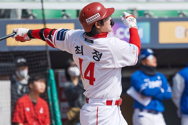 SSG 최정. SSG랜더스 제공