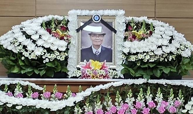 서익진 교수 빈소. 필자 제공