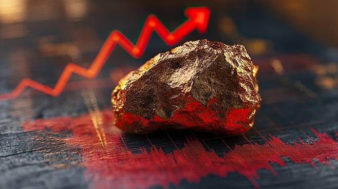 .미국 최대 구리 생산업체 프리포트-맥모란은 이달 칠레 엘 아브라 구리광산의 75억 달러(약 11조원) 규모의 확장 사업을 위한 환경 허가 절차에 들어갔다. 사진은 구리 원석. (사진=모션엘리먼츠)