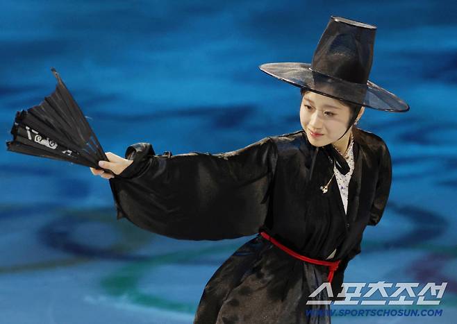 22일(한국시간) 이탈리아 밀라노 스피드스케이팅 아레나에서 밀라노동계올림픽 피겨 갈라쇼가 열렸다. 연기를 펼치고 있는 이해인. 밀라노(이탈리아)=송정헌 기자songs@sportschosun.com/2026.02.22/